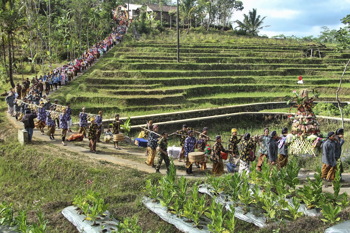 Ritual Sadran 1.000 Ketupat Desa Ngemplak Lestarikan Budaya dan Kembangkan Potensi Wisata Temanggung