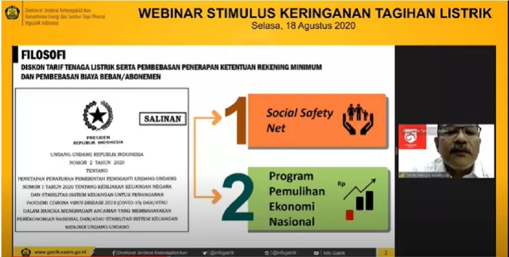 Stimulus Keringanan Tarif Listrik Dorong Roda Perekonomian Nasional