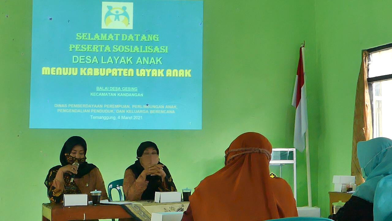 Temanggung Rintis Empat Desa Layak Anak