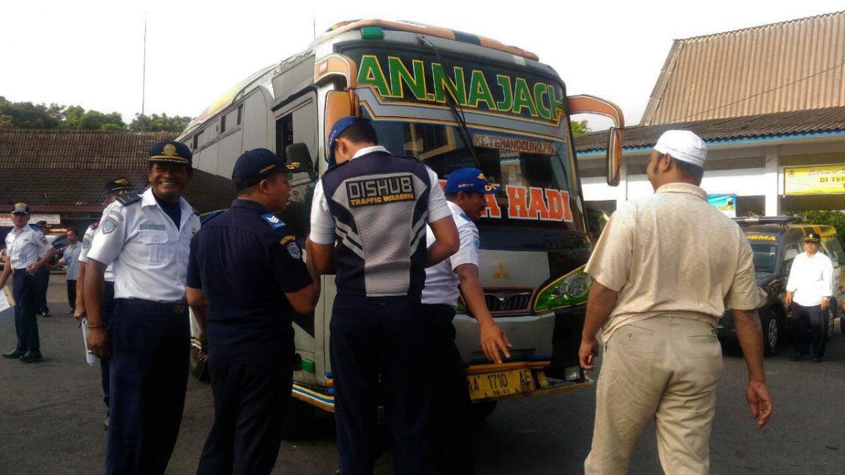 Jelang Lebaran Dishub Lakukan Ramp Check Gabungan