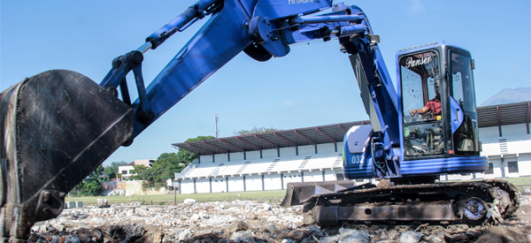 Renovasi Stadion Bhumi Phala Masuki Tahap Ketiga