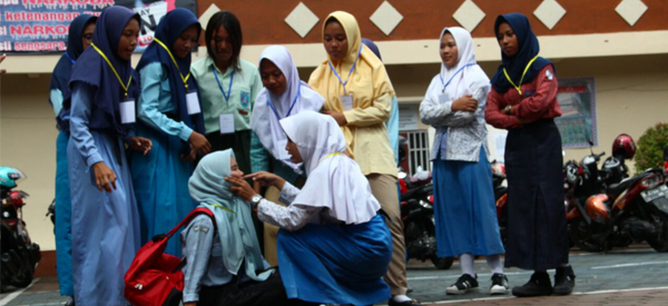 SMK 17 Temanggung Lakukan Kampanye Anti Bullying 