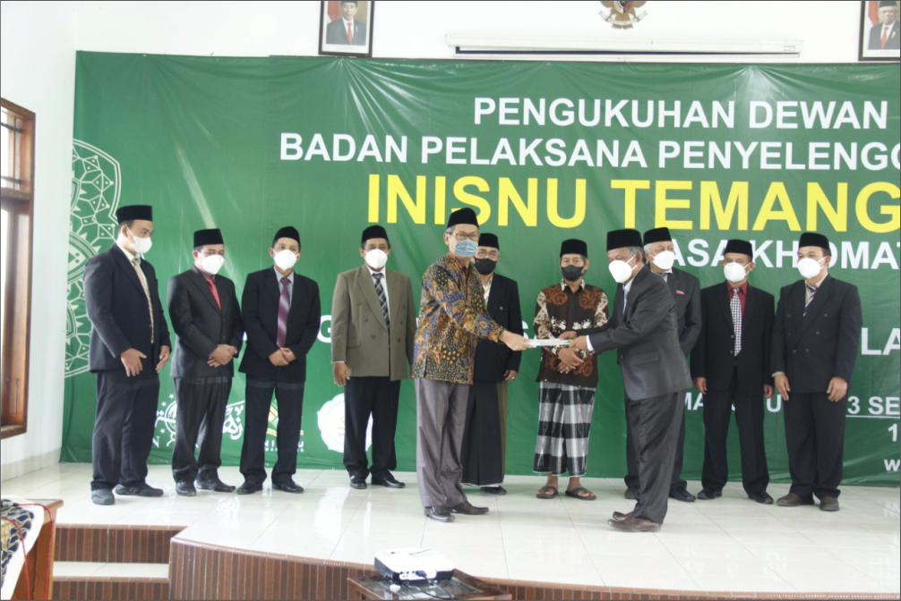 Dewan Pengurus BPP INISNU Resmi Dikukuhkan