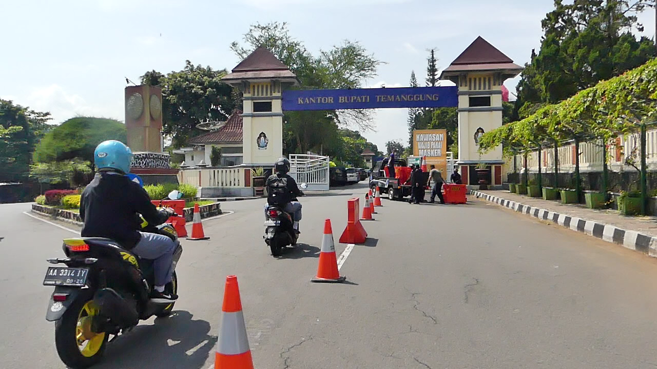 Urai Kemacetan, Dishub Temanggung Lakukan Rekayasa Lalu Lintas 