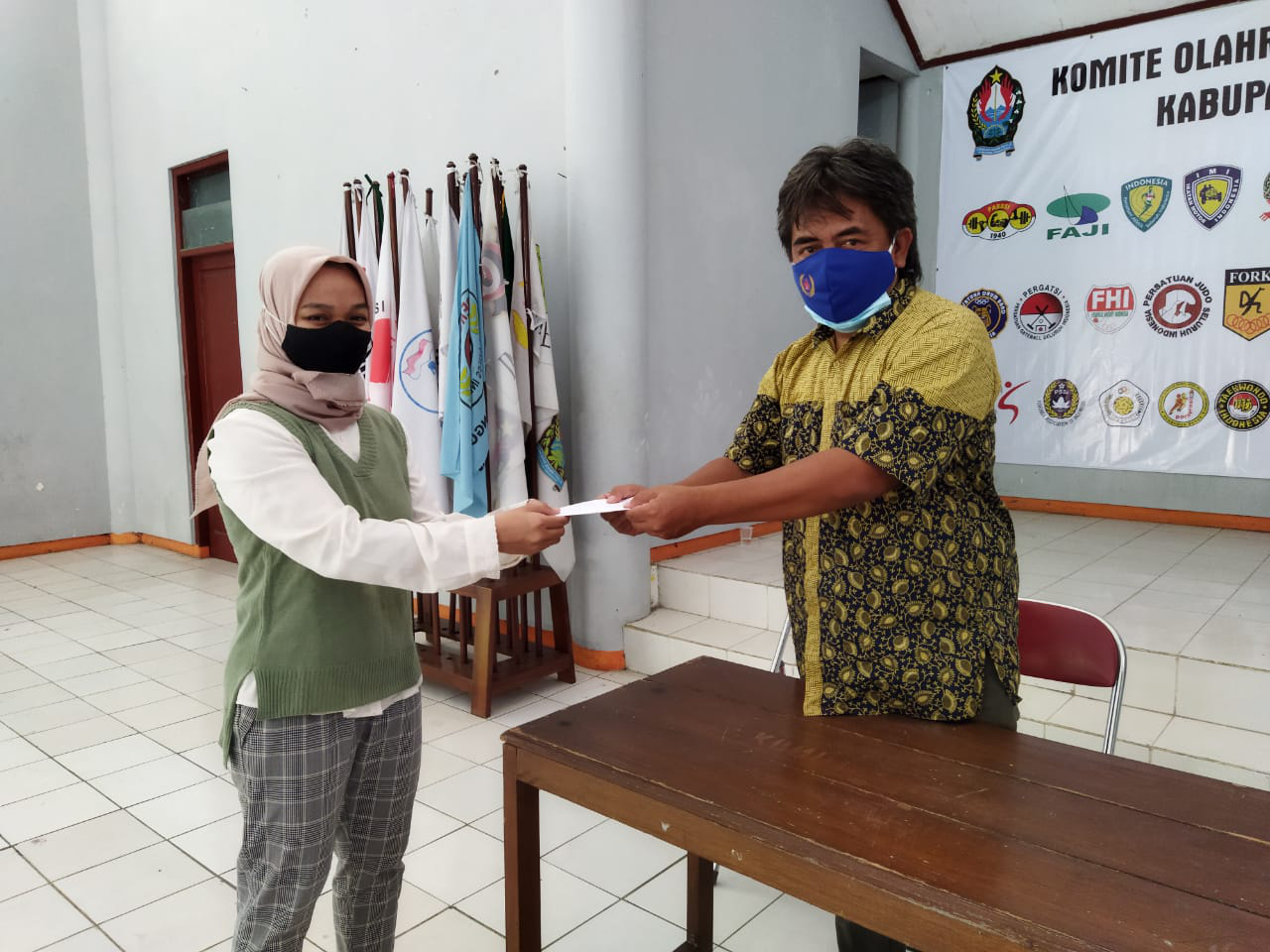 KONI Temanggung Berikan Bantuan Untuk Atlet Berprestasi