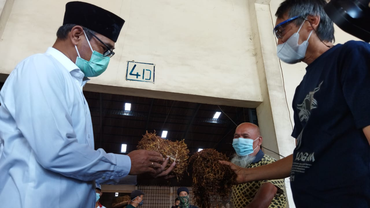 Petani-Pedagang Tembakau Masih Rugi,  Bupati: Harga Perlu Dinaikkan Lagi