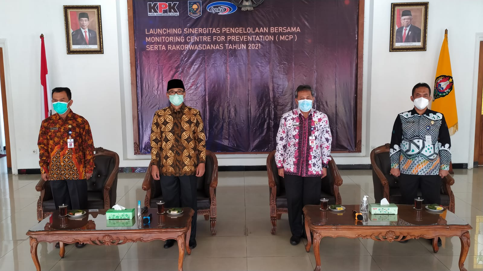 Bupati Hadiri Launching Sinergitas Pengelolaan Bersama MCP