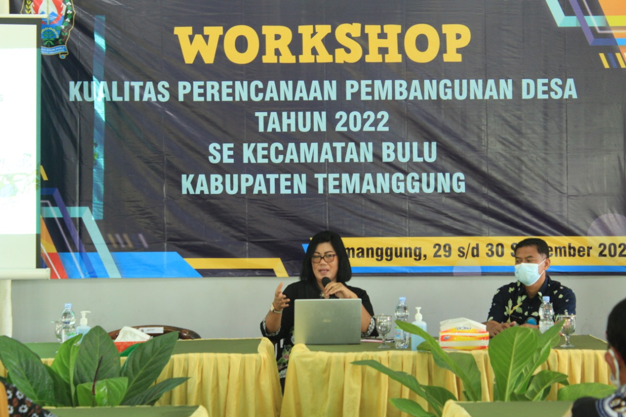 Tingkatkan Kualitas Perencanaan dan Pembangunan Desa , Dinpermades Adakan Workshop