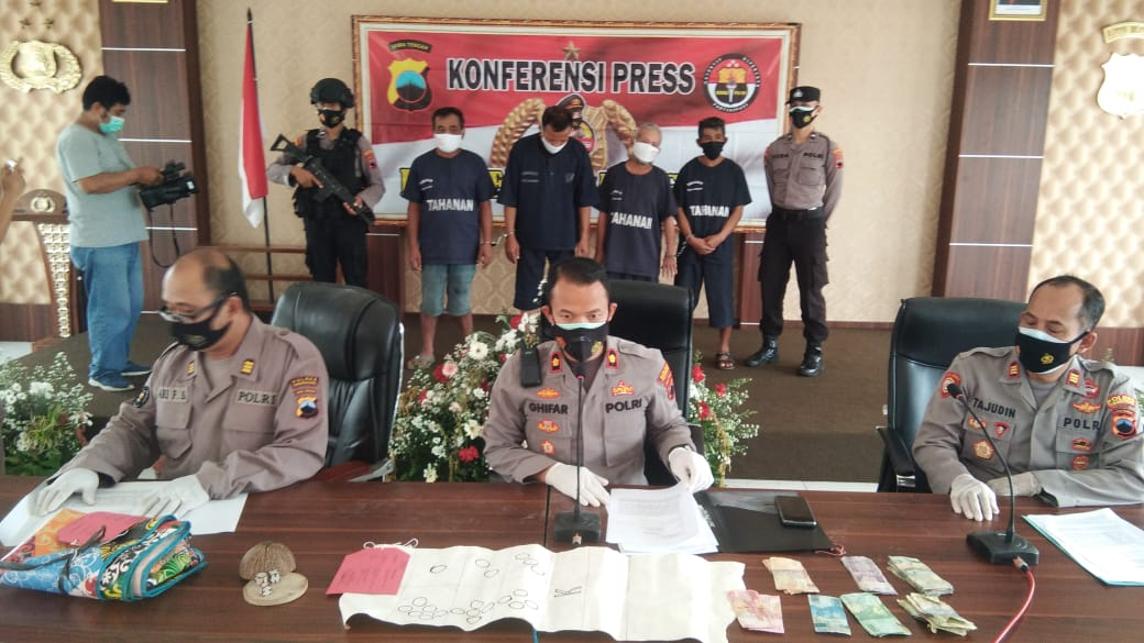 Polres Temanggung Komitmen Berantas Perjudian