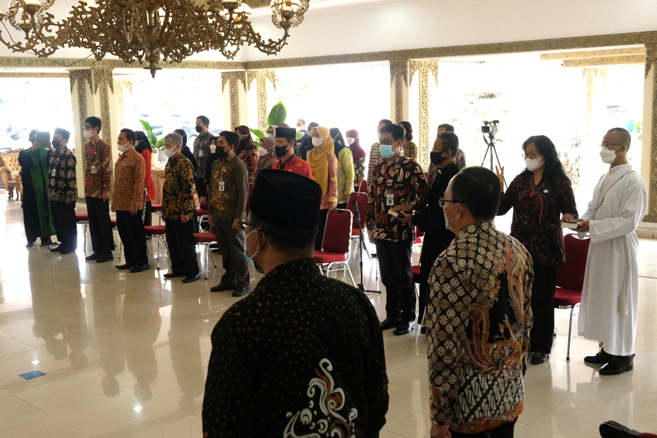 Bupati Temanggumg Lantik 146 Pejabat Fungsional