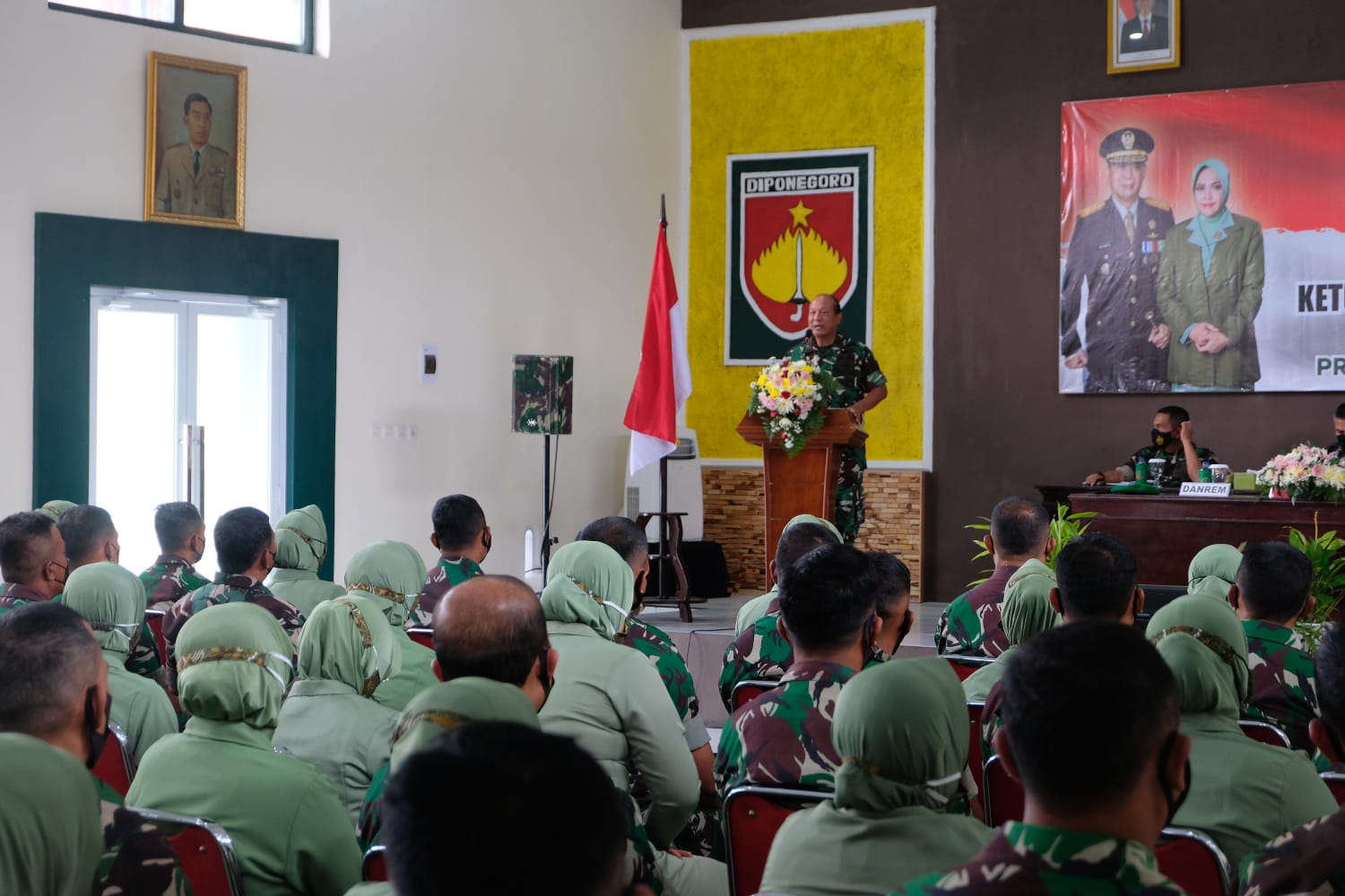 Danrem 072 Pamungkas Berikan Arahan kepada Jajaran Kodim 0706 Temanggung