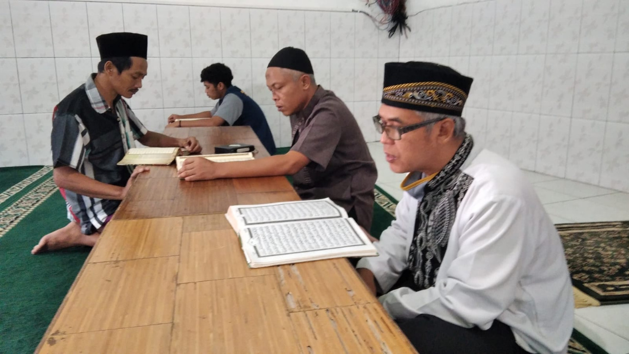 Sambut Lailatul Qodar, Narapidana Rutan Temanggung Perbanyak Tadarus Al Quran