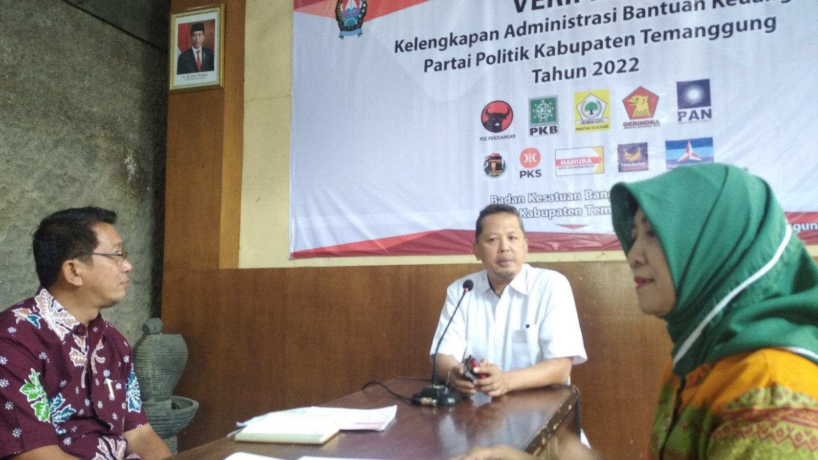 Pemkab Temanggung Kucurkan Rp 1,136 miliar untuk Parpol.