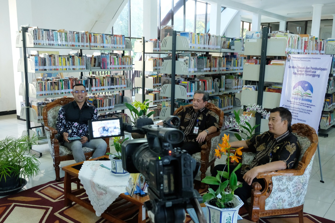 Talkshow Sudut Pandang Bersama Dinpusip Temanggung