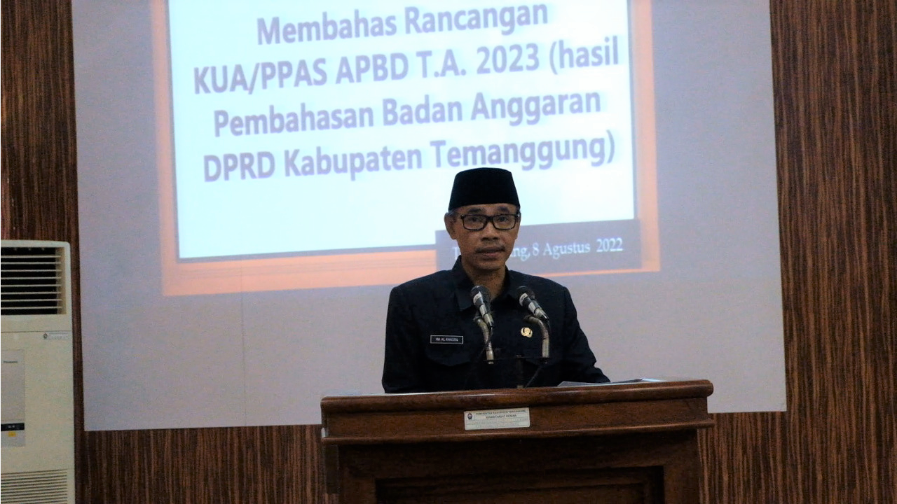 Nota Kesepakatan Bersama KUA PPAS APBD TA 2023 Ditandatangani