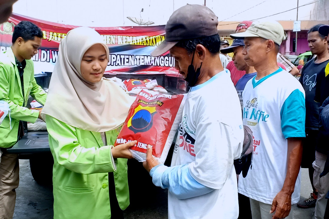 Polres Temanggung Salurkan Dua Ribu Paket Beras