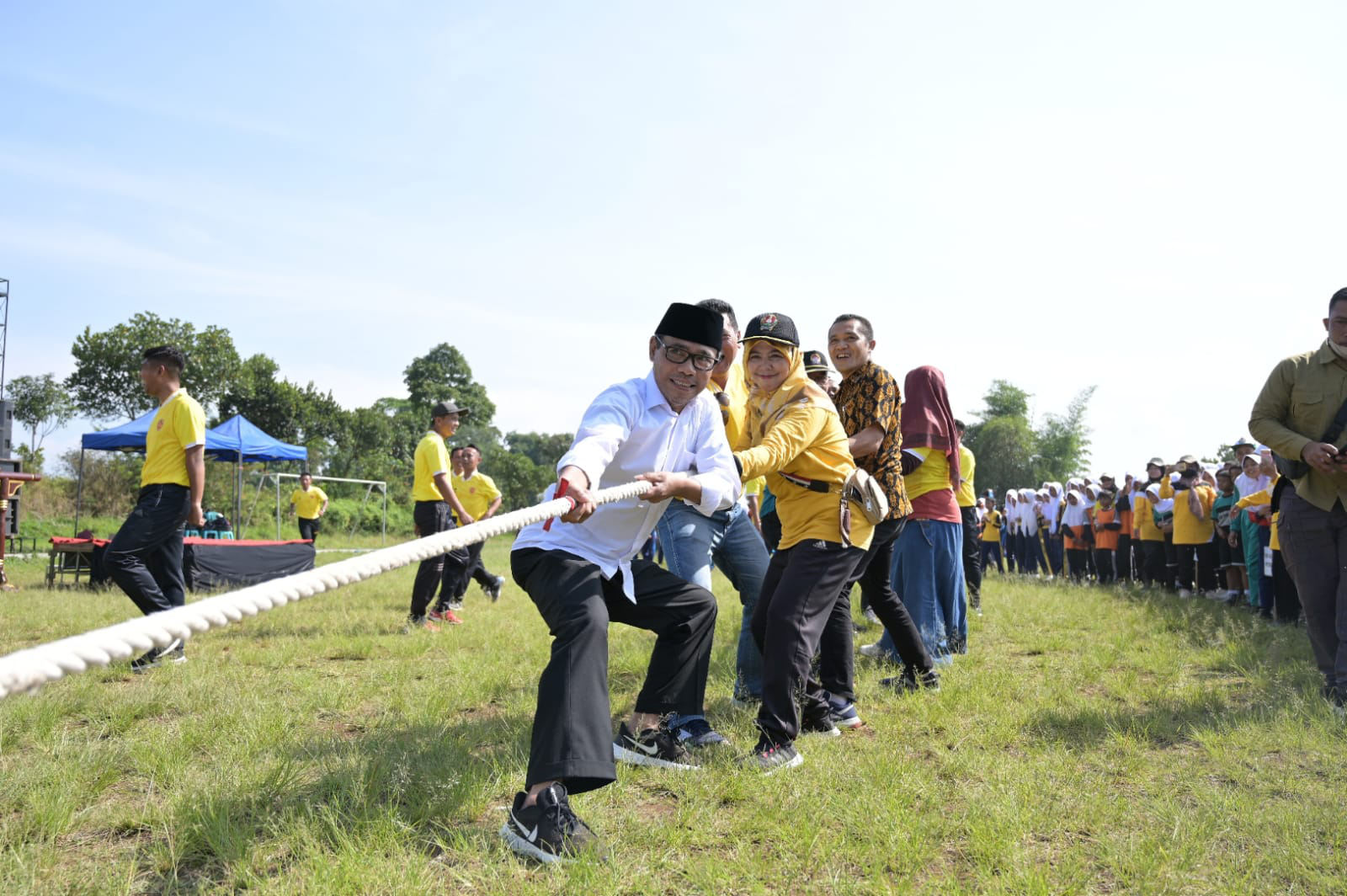 Bupati Temanggung Hadiri Launcing Senam Anak dalam rangka Haornas ke-39