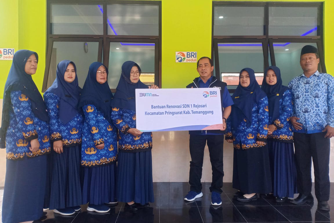 CSR BRI Bantu Renovasi SDN Rejosari 1