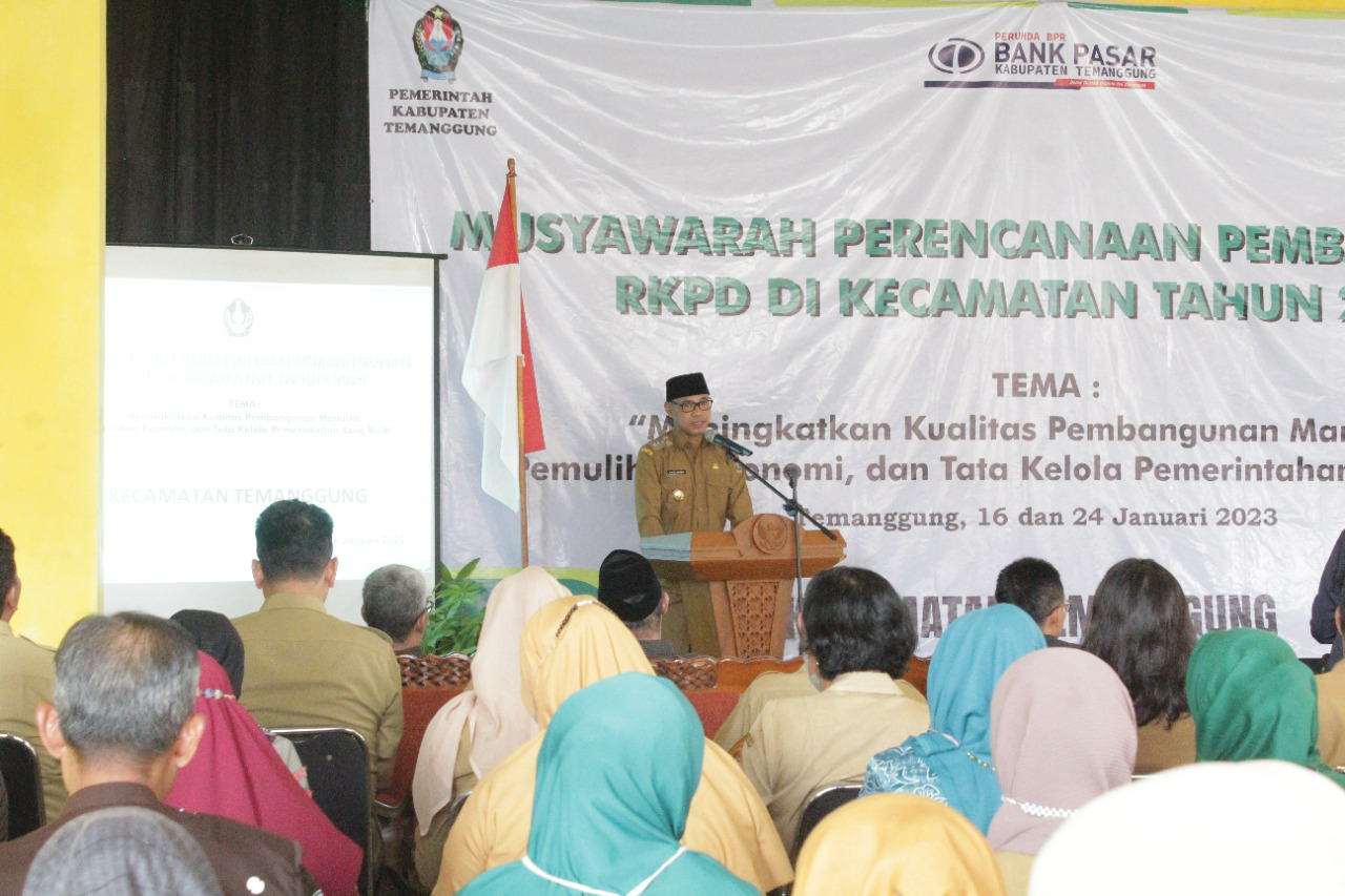 Musrenbang RKPD 2024, Bupati: Fokus pada Peningkatan Kualitas Pembangunan Manusia