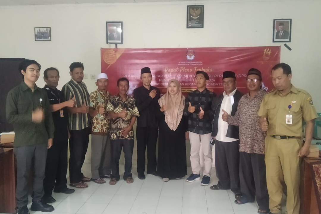 Rapat Pleno Rekapitulasi Daftar Pemilih Hasil Perbaikan DPS, Digelar Secara Berjenjang