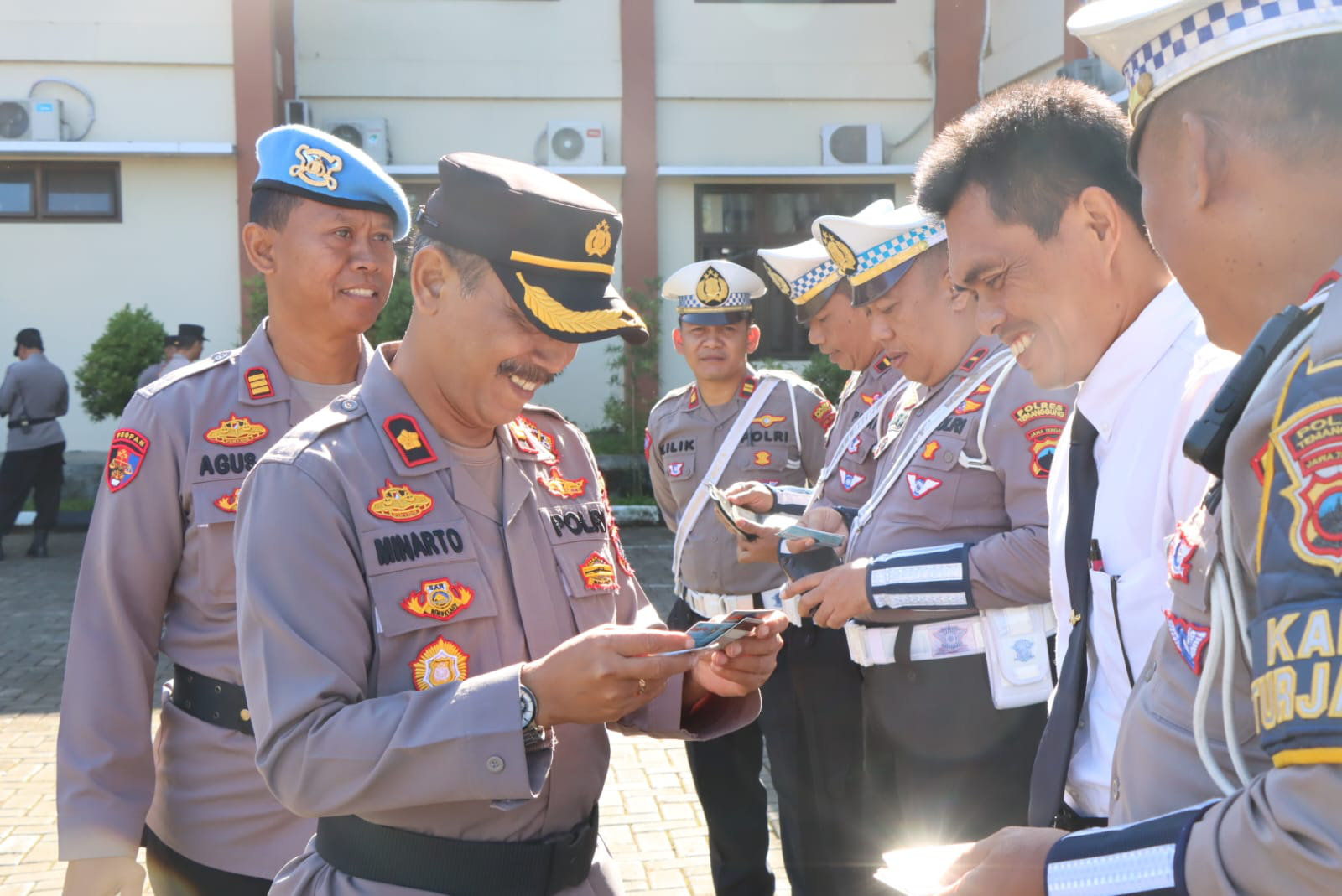 Propam Polres Temanggung Gelar Operasi Gaktiblin