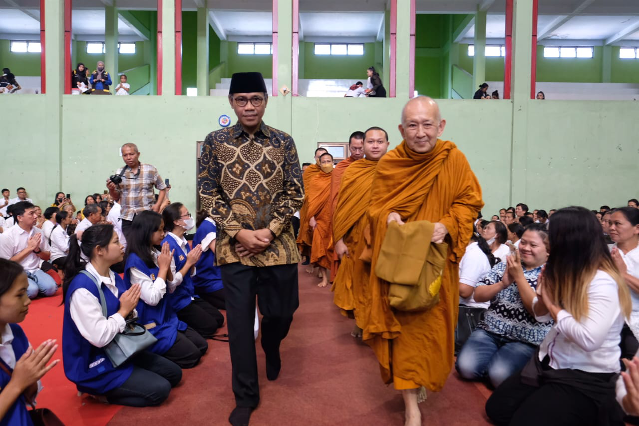 Perayaan Dhammasanti Trisuci Waisak 2567 BE, Bupati: Kabupaten Temanggung Inklusif Bagi Seluruh Umat