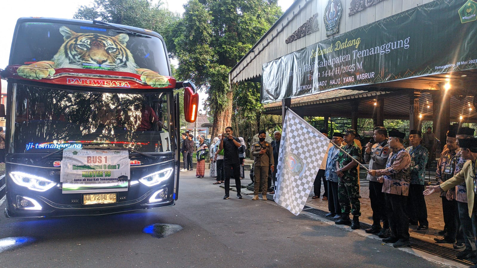 Jamaah Haji Kabupaten Temanggung Resmi Diberangkatkan