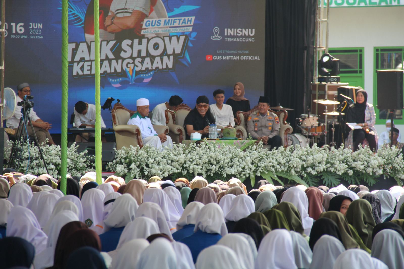 INISNU Bersama Gus Miftah Adakan Talkshow Kebangsaan