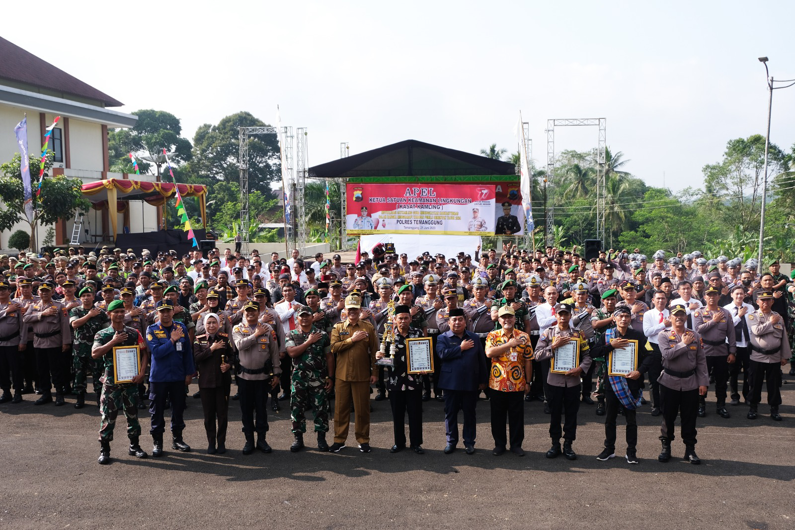 Gelar Apel Kasatkamling, Kapolri: Satkamling Harus Jadi Cooling System Masyarakat