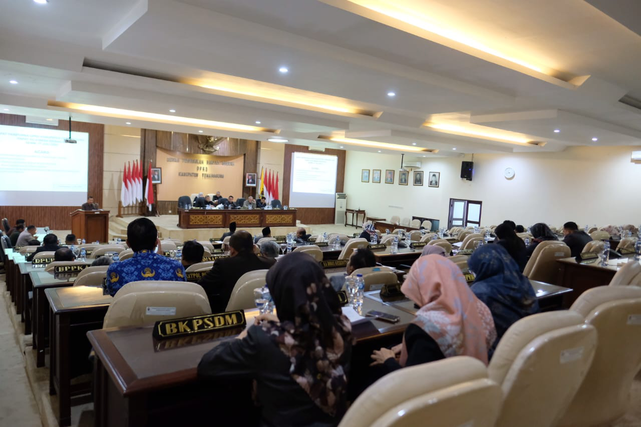 DPRD Temanggung Gelar Sidang Paripurna Bahas Tiga Raperda