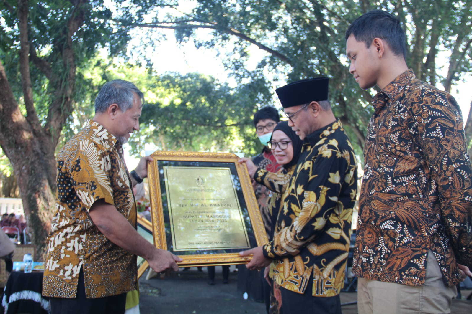 Mirunggan Masa Purna Tugas Bupati Temanggung