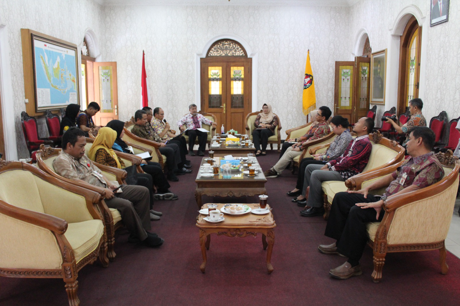 Pj. Bupati Sambut Kedatangan Tim Pemeriksa BPK dalam Entry Meeting