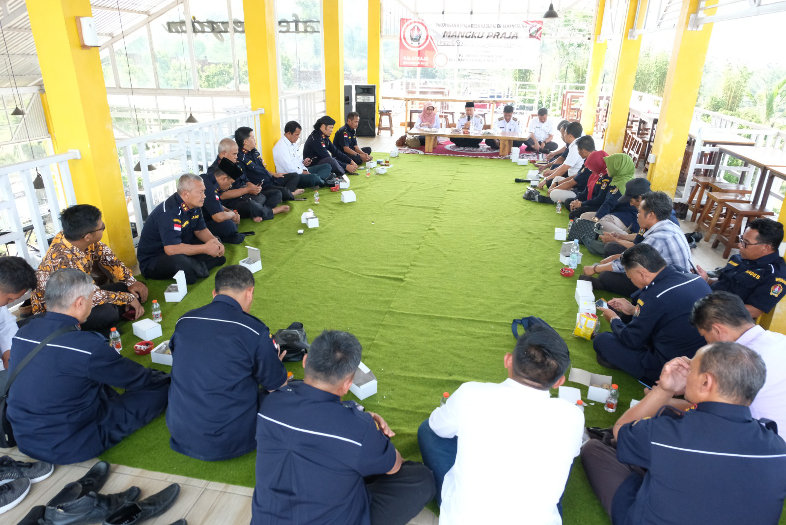 Ramah Tamah dan Ngobrol Bareng Pj. Bupati dengan Paguyuban Mangku Projo