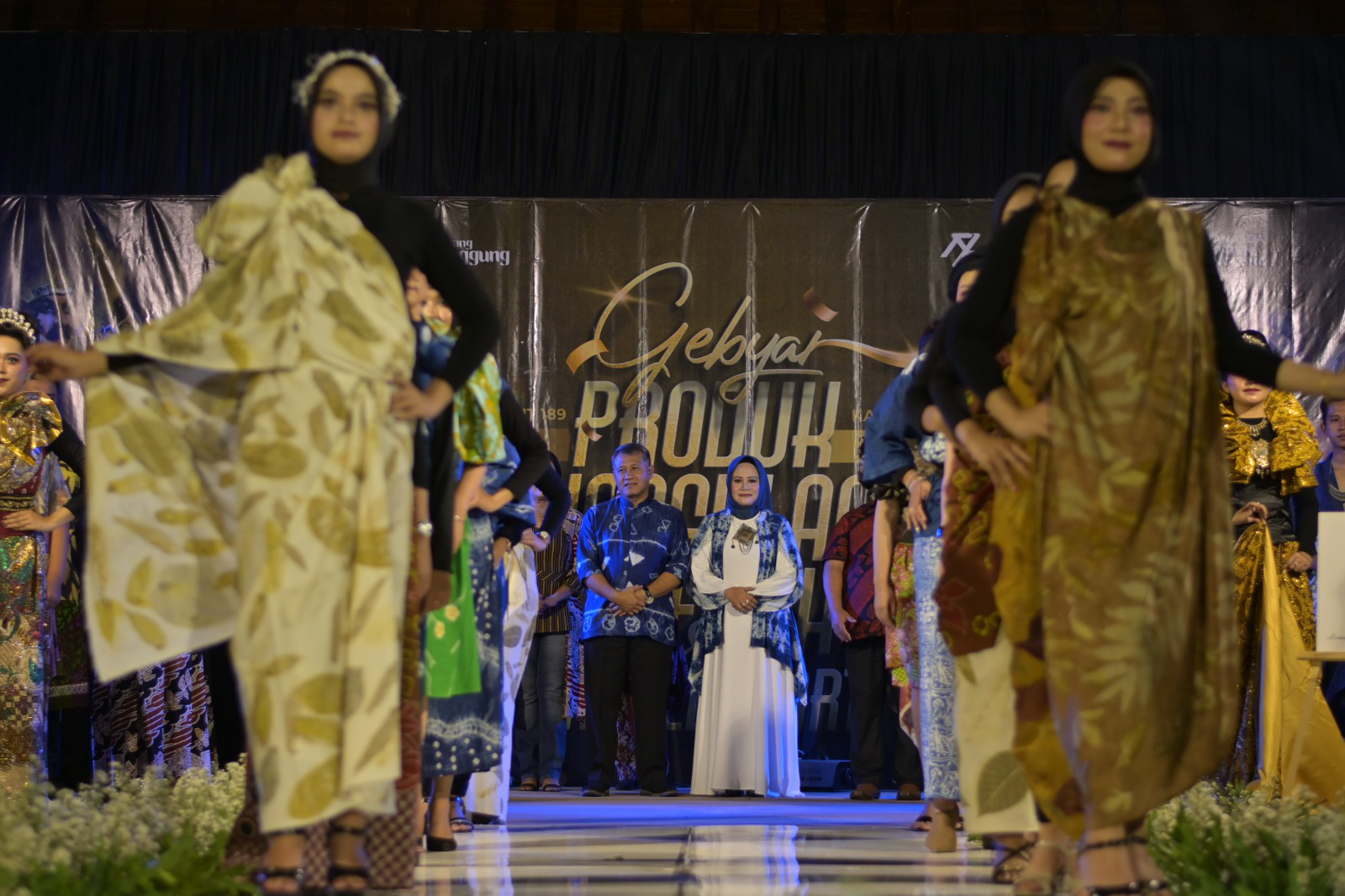 Forkompimda Temanggung Ikuti Gelaran Fashion Show Dekranasda