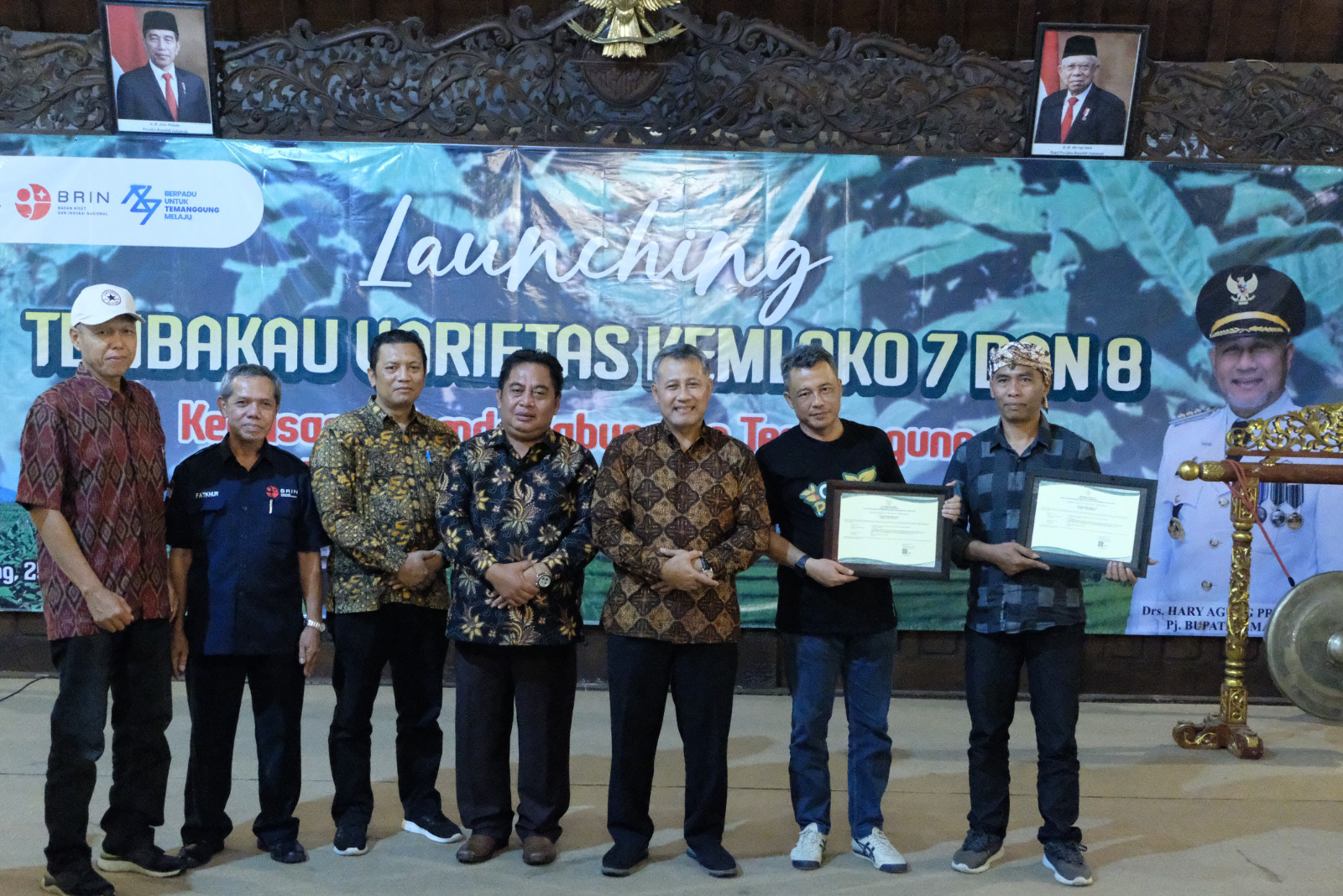 Launching Varietas Tembakau Kemloko 7 dan 8, Optimis Tingkatkan Produktivitas