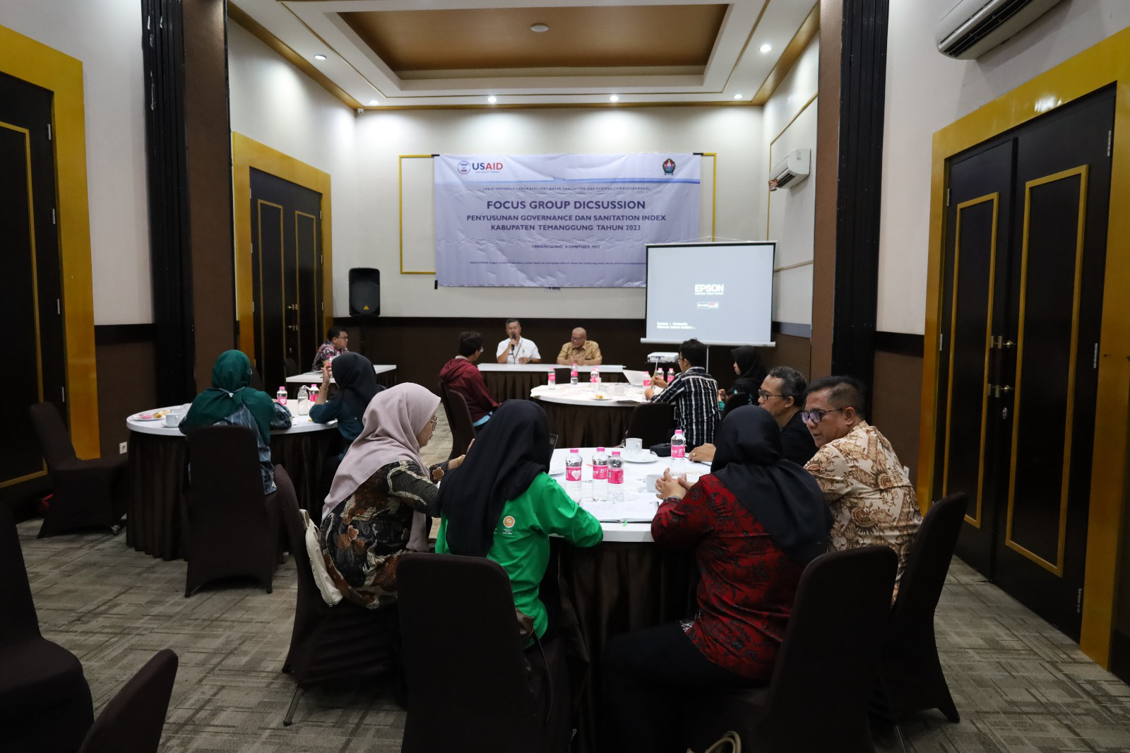 Tingkatkan Index Sanitasi, USAID Iuwash Gelar FGD Bersama Pemkab