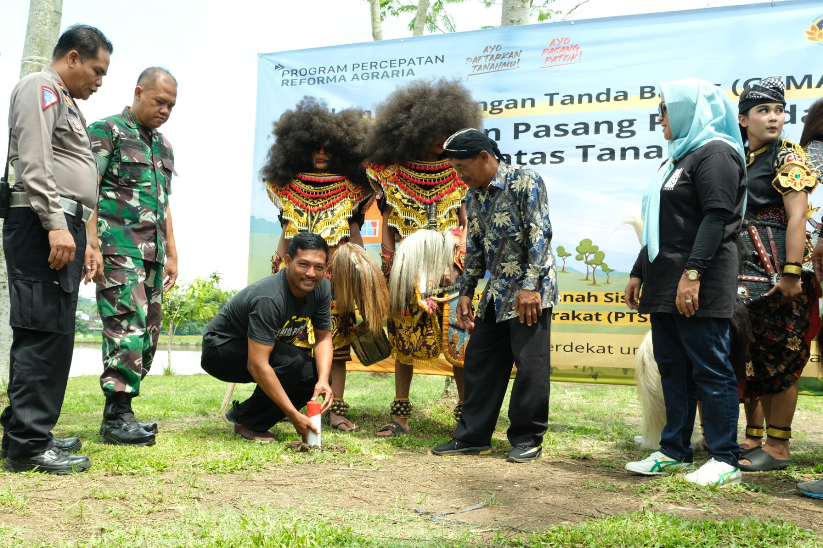 Gemapatas, Pasang Patok, Anti Cekcok, Anti Caplok