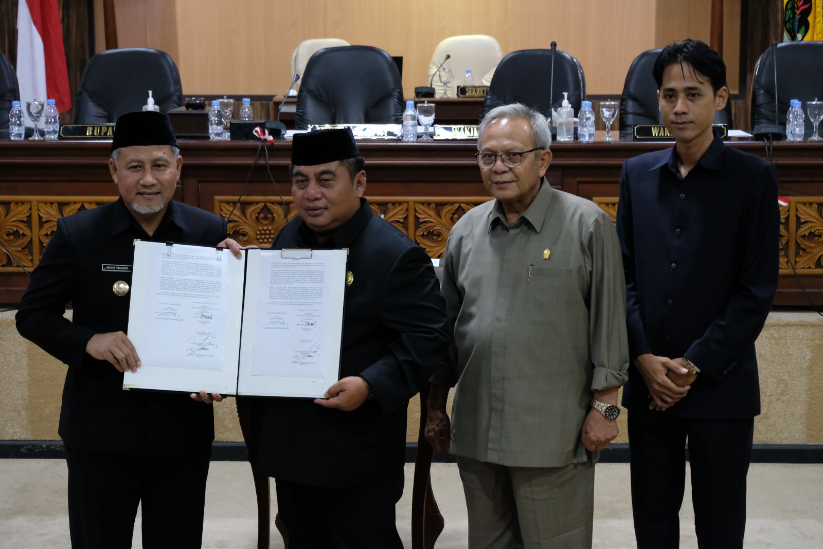 Rapat Sidang Paripurna DPRD Setujui Rancangan Awal RPJPD Kabupaten Temanggung 2025-2045