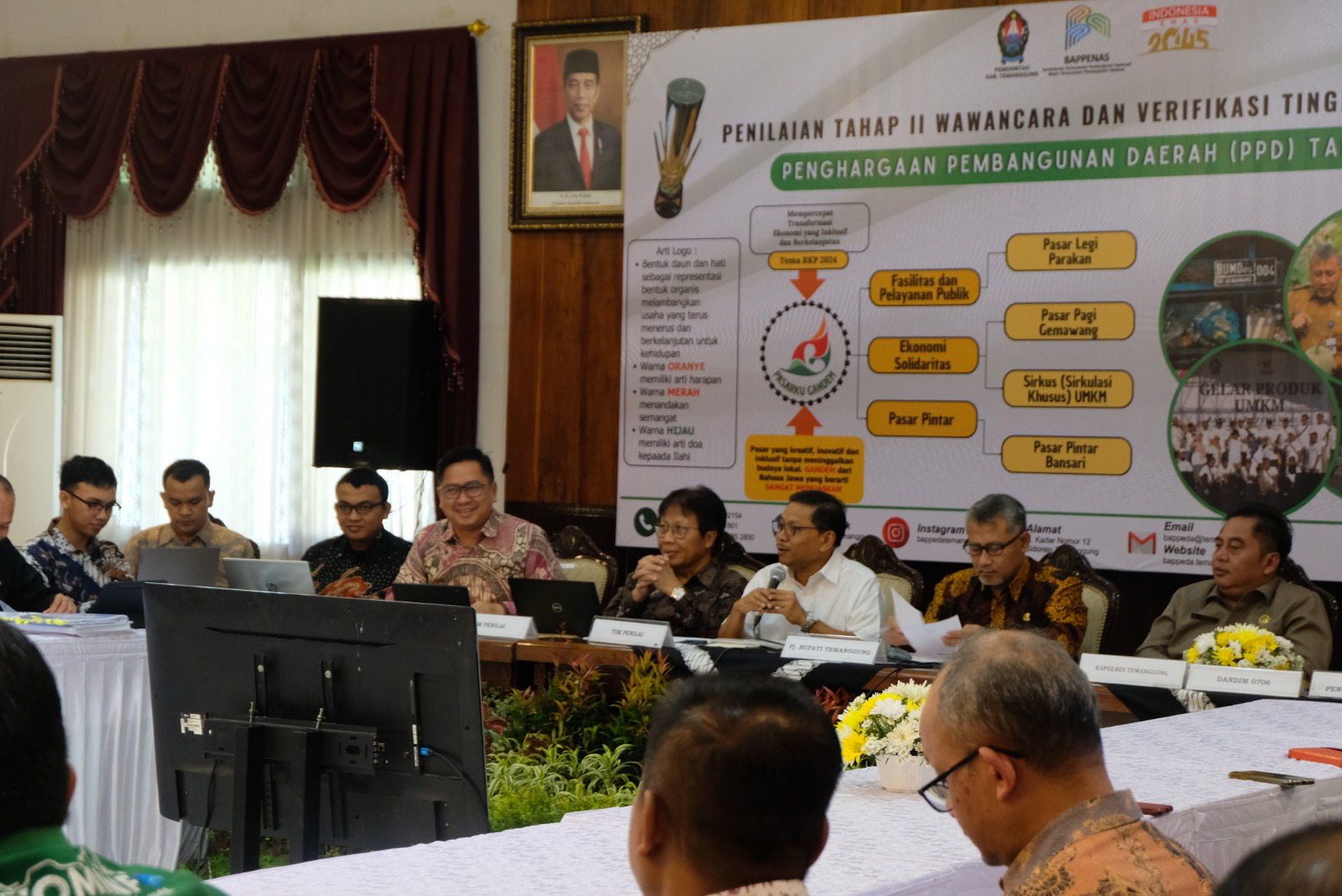 Usung Pasarku Gandem, Temanggung Wakili Jateng ke Ajang PPD Tingkat Nasional 2024