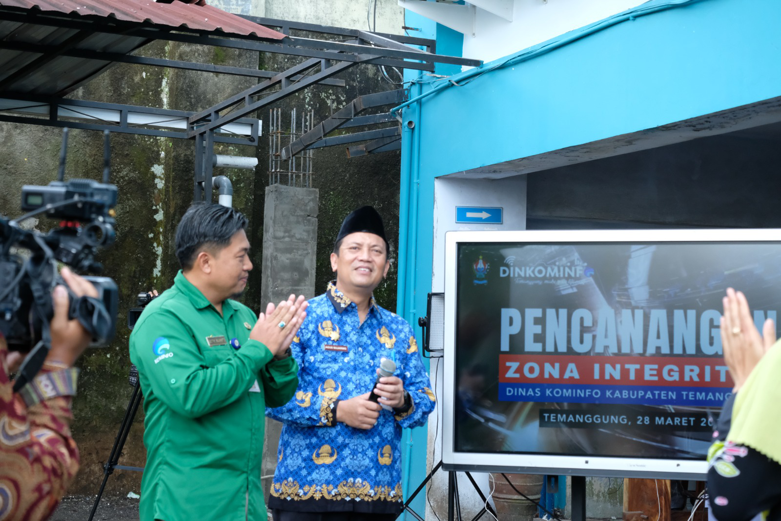 Wujudkan Wilayah Bebas dari Korupsi, Dinkominfo Canangkan Zona Integritas