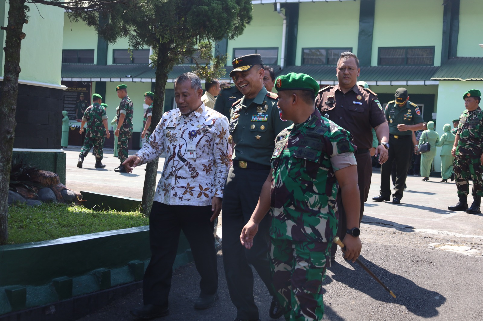 Kunker di Kodim 0706/Temanggung, Danrem 072/Pamungkas Tekankan Sinergitas