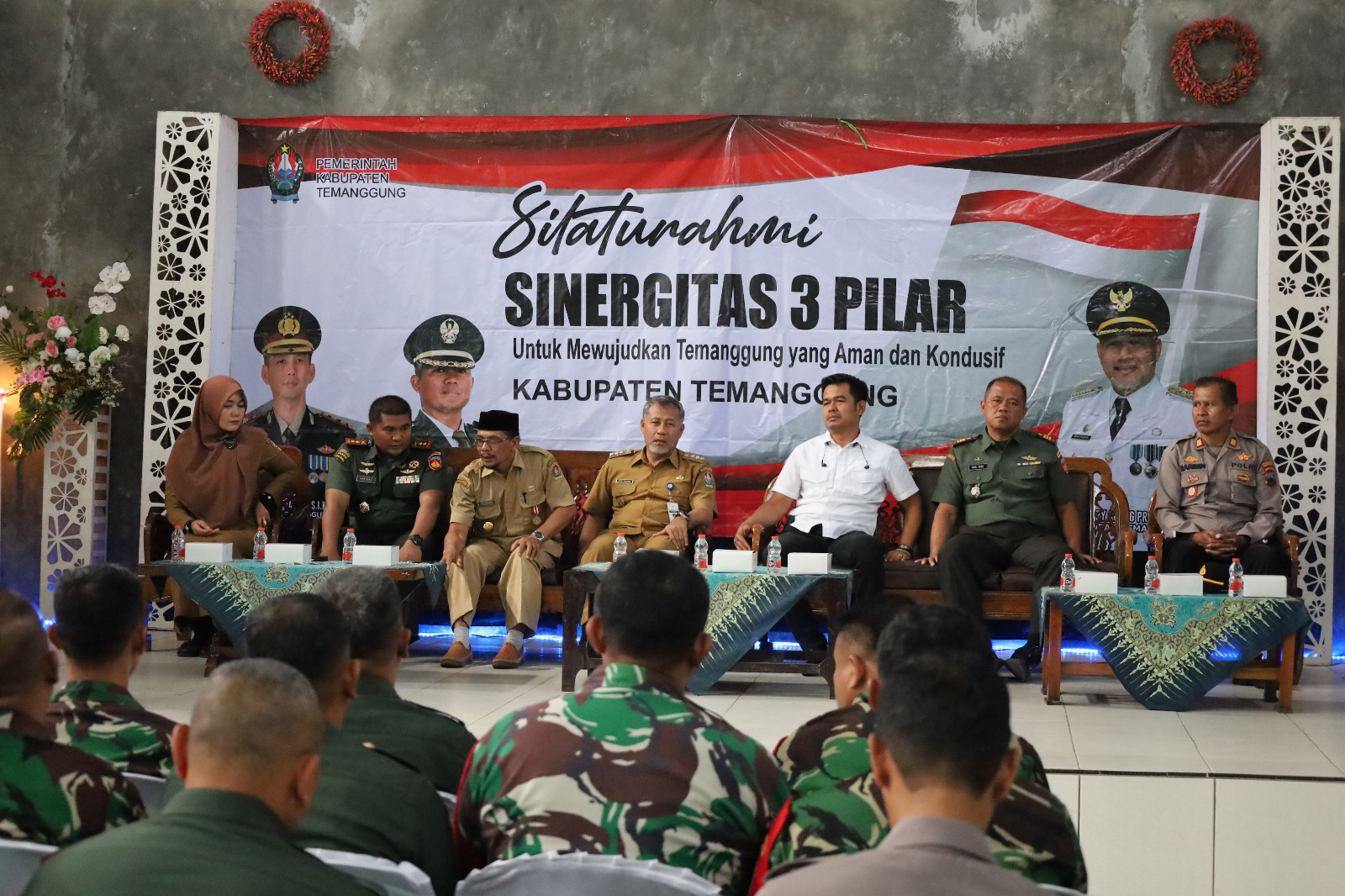 Wujudkan Temanggung Aman dan Kondusif, Pentingnya Sinergitas Tiga Pilar Hingga Tingkat Desa