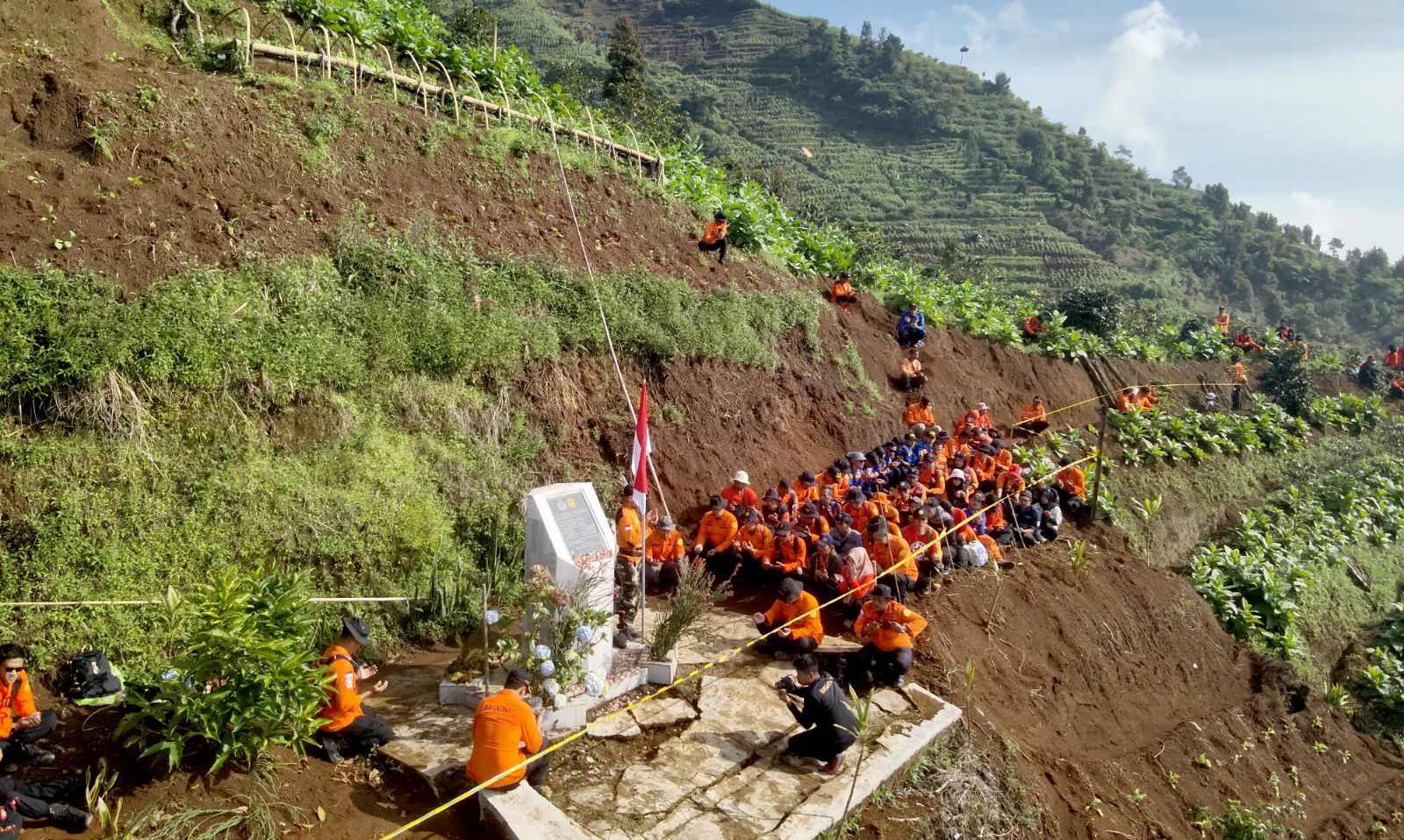 Peringati Jatuhnya Heli Dauphin HR-3602 di Temanggung, Basarnas Gelar Doa Bersama