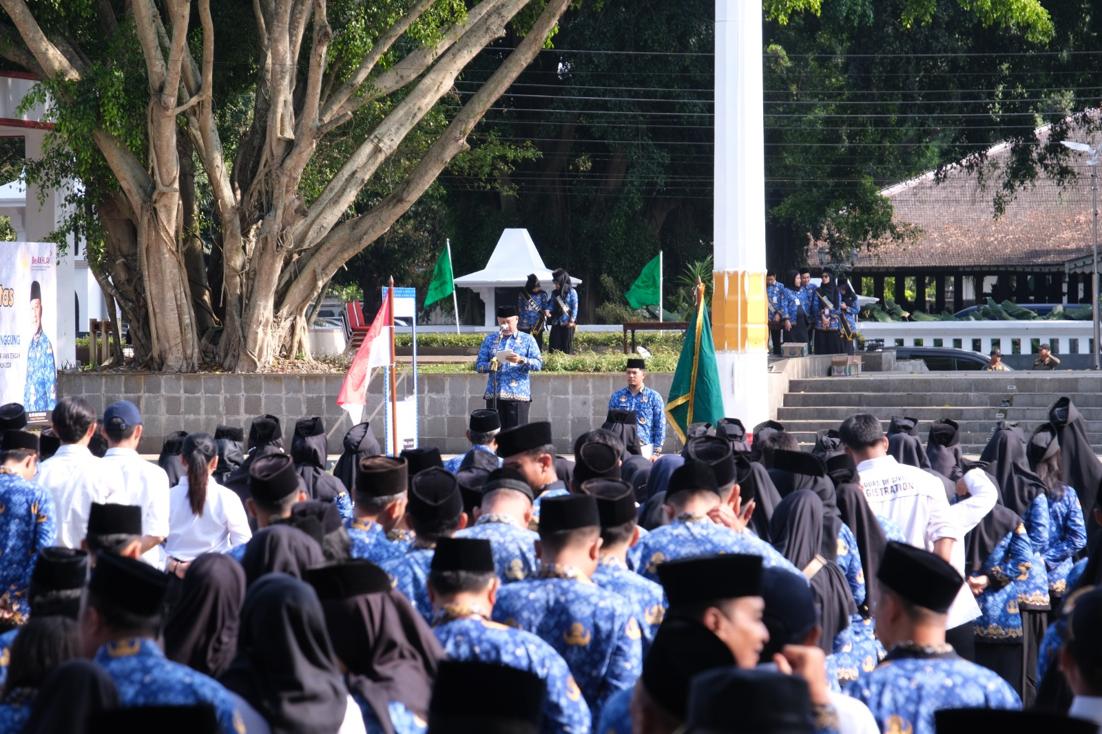 ASN dan non ASN Pemkab Temanggung Deklarasikan Netralitas dalam Pilkada 2024