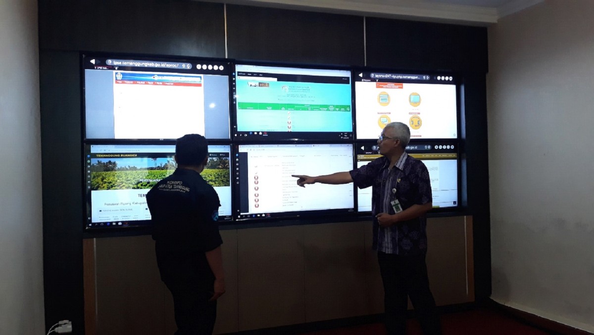Dukung Layanan Publik, DPUPKP Bangun Control Center Smart Office 