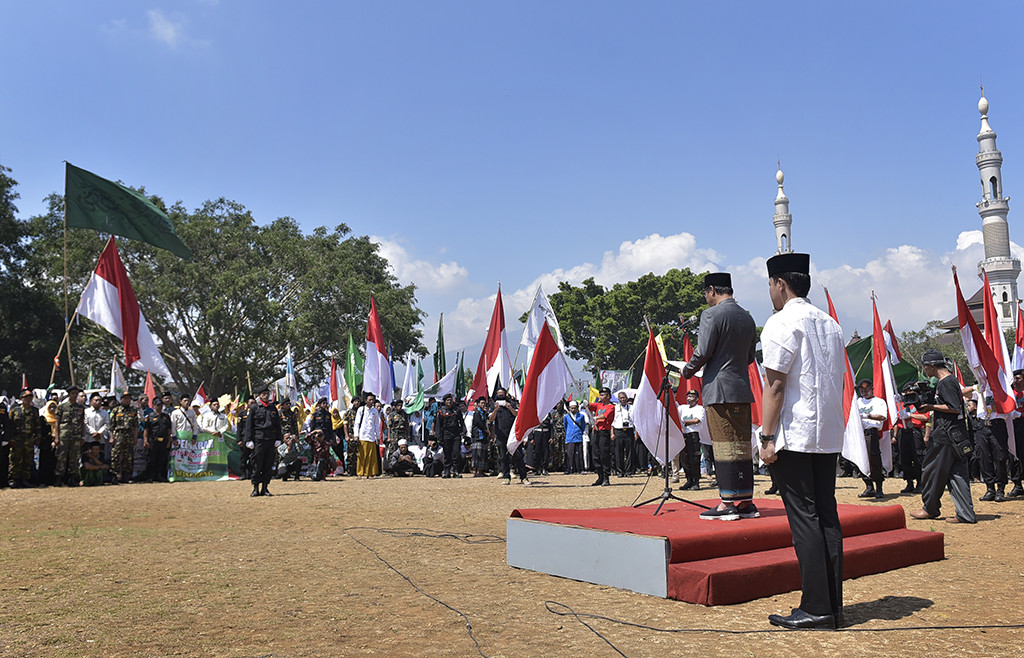 35.000 Santri Temanggung Mengikuti Peringatan Hari Santri Nasional Tahun 2018