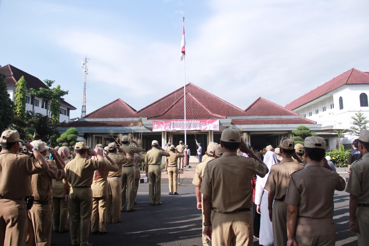 Pemda Temanggung Gelar Upacara Peringatan Hari Kebangkitan Nasional ke 110