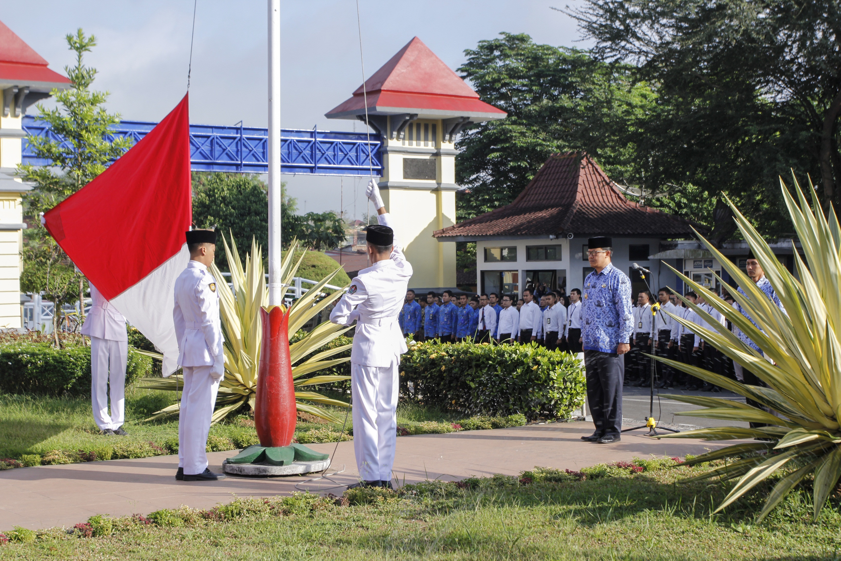 95 Pegawai Kemenkeu Ikuti Upacara Hari Lahirnya Pancasila di Temanggung