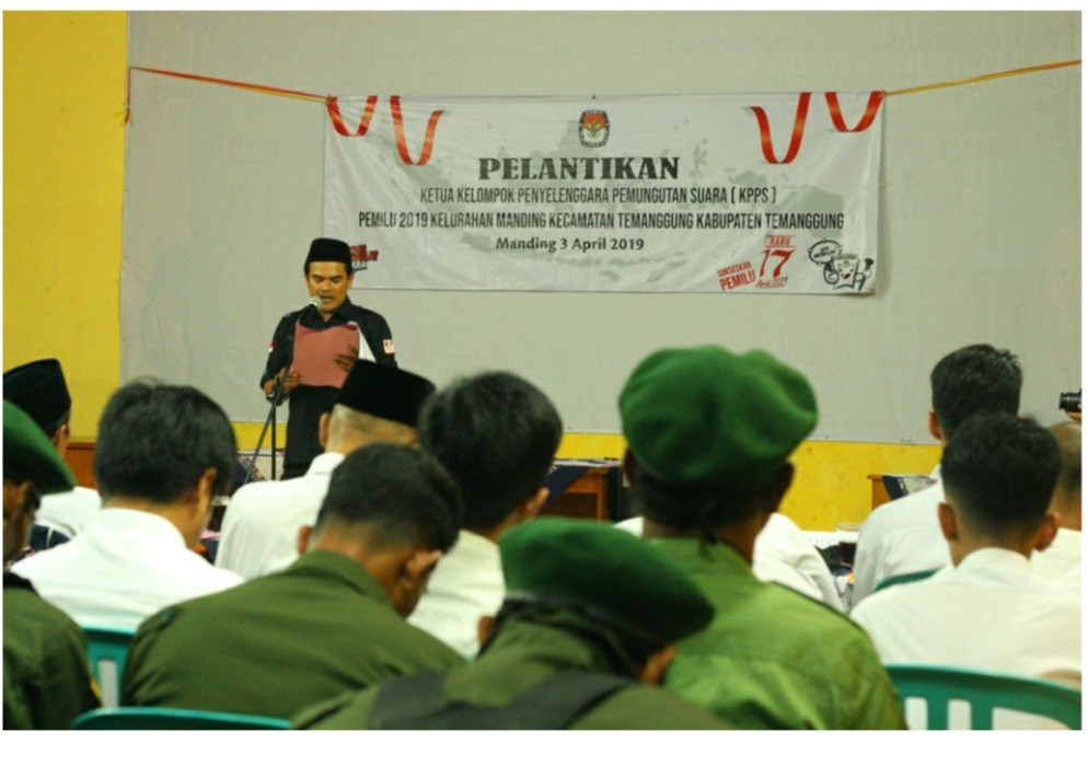 KPPS Manding Temanggung Resmi Dilantik