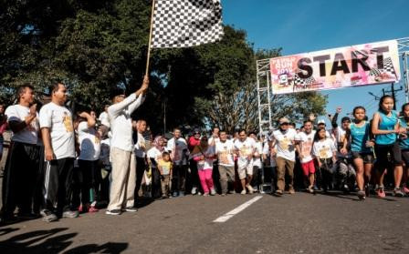 Sosialisasikan Pemilu 2019, KPU Adakan Pemilu Run